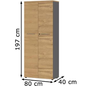 Produktbild für Aktenschrank Germania Agenda, 4237-564 aus Holz