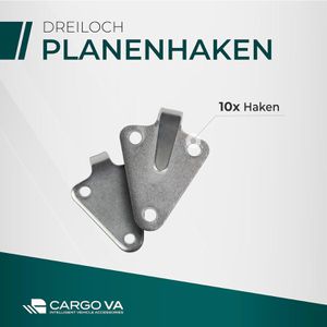 Produktbild für Planenhaken CargoVA 9329, Hakenplatte