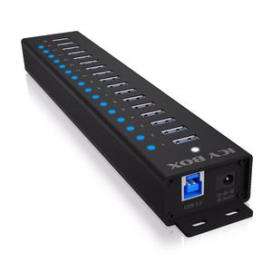 Produktbild für USB-Hub ICY-BOX IB-HUB1717-U3, schwarz