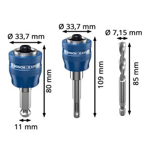 Produktbild für Lochsäge Bosch PRO Multi Material PC Plus, 11-teilig