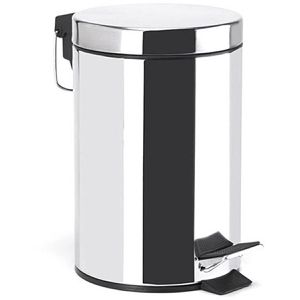 Mülleimer MSV 100437, silber glänzend