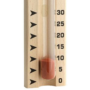Produktbild für Sauna-Sanduhr TFA 40.1046 Buchenholz