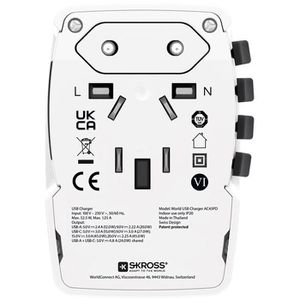 Produktbild für Reiseadapter SKROSS World USB Charger AC 45 PD