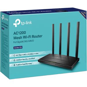 Produktbild für WLAN-Router TP-Link Archer C6, AC1200, für Modem