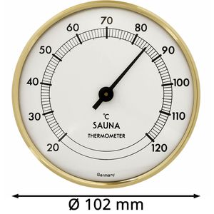 Produktbild für Saunathermometer TFA 40.1002, Ø 102 mm