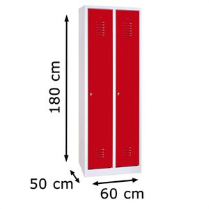 Produktbild für Spind G-Office WRC/2.1860, rot