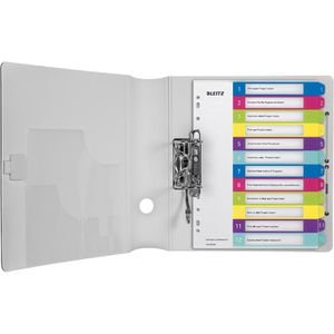 Produktbild für Register Leitz 1244-00-00 WOW, A4 Überbreite, 1-12