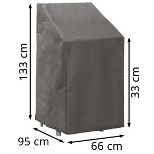 Produktbild für Gartenmöbel-Abdeckung BEST 61000030, hellgrau