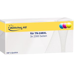Produktbild für Toner Böttcher-AG für Brother TN-248XL Multipack