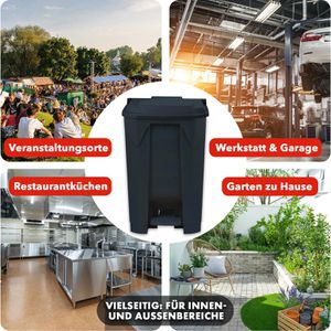 Produktbild für Mülltonne Floordirekt Olaf, 100 Liter