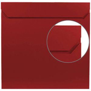 Produktbild für Briefkasten SafePost ScanPro 800 RAL3002, rot, aus Stahl