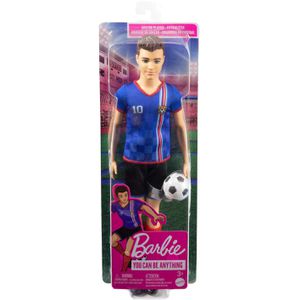 Produktbild für Puppe Barbie Fußballspieler Ken, ab 3 Jahre