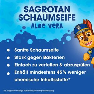 Produktbild für Seife Sagrotan Kids Samt-Schaum Aloe Vera