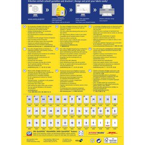 Produktbild für Universaletiketten Zweckform 3668, weiß