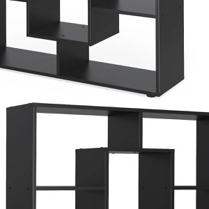 Produktbild für Bücherregal Vicco 30602, schwarz