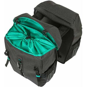 Produktbild für Gepäckträgertasche Basil Discovery 365D M, schwarz, 18 Liter