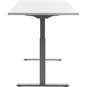Produktbild für Schreibtisch Topstar E-Table, weiß / silber