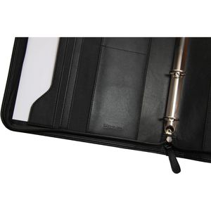 Produktbild für Schreibmappe Monolith 2912 schwarz, Kunstleder