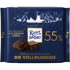 Tafelschokolade Ritter-Sport Edelkakao Klasse Die Vollmundige