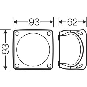 Produktbild für Abzweigdose Hensel KF 0200 B, wasserdicht IP69 für außen