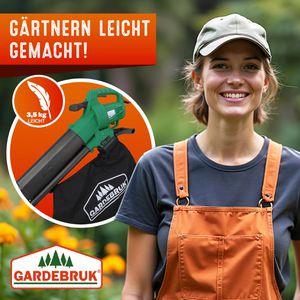 Produktbild für Laubbläser-Laubsauger Gardebruk DBLL001, 104048