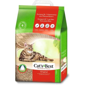 Katzenstreu Cats-Best Original, staubarm, aus 100% Holzfasern