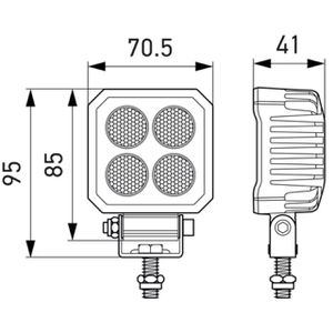 Produktbild für Zusatzscheinwerfer Hella ValueFit TS1700, 12 V / 24 V, LED