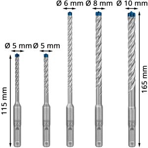 Produktbild für Bohrer Bosch Expert SDS plus-7X Hammerbohrer, SDS+