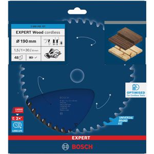 Produktbild für Kreissägeblatt Bosch Expert Wood Cordless, 2608902157