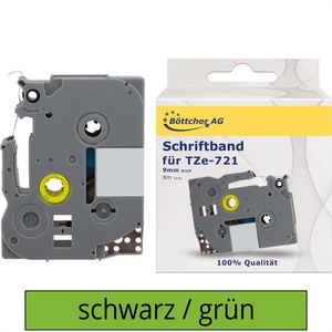 Schriftband Böttcher-AG für Brother TZe-721, 9mm
