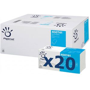Produktbild für Papierhandtücher Papernet 400741, 2-lagig