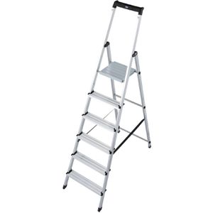 Produktbild für Stehleiter Krause Monto Solidy, 126245, mit Plattform