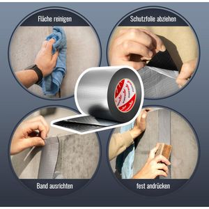 Produktbild für Dichtungsband Poppstar 1010832 Alu-Butylband