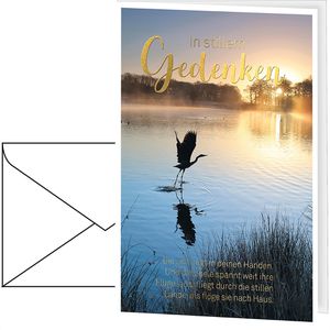 Trauerkarten Verlag-Dominique 811329, mit Spruch