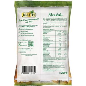 Produktbild für Mandeln Kluth ohne Schale