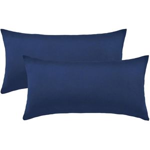 Kissenbezug NatureMark Jersey, Navy blau