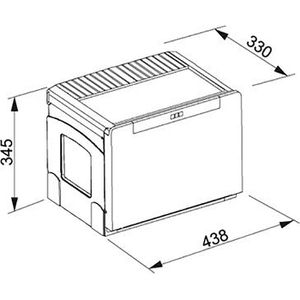 Produktbild für Einbaumülleimer Franke Sorter Cube 50 134.0055.291
