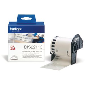 Brother-Etiketten Brother DK-22113, transparent