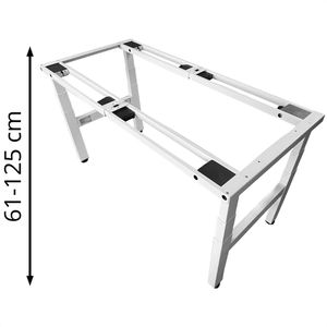 Produktbild für Schreibtischgestell LMG ELW TABLE2000, weiß, 4 Memoryspeicher