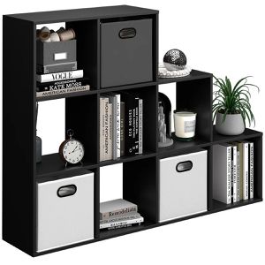Produktbild für Bücherregal Vicco 37502, schwarz