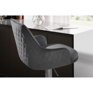 Produktbild für Barhocker Wohnling WL7.007, drehbar mit Lehne