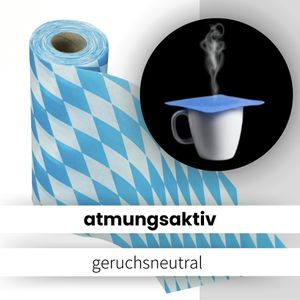 Produktbild für Tischläufer Sensalux Bayernraute, 69701993, waschbar