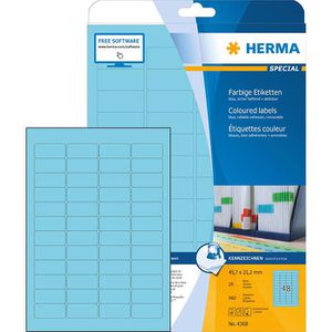 Universaletiketten Herma 4368 Special, blau