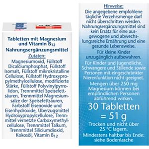 Produktbild für Magnesium Doppelherz aktiv, 30 Depot-Tabletten