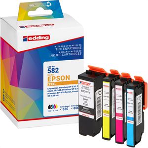 Tinte Edding EDD-582 für Epson 33XL T3357