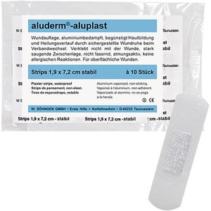 Pflaster Söhngen Aluderm Aluplast 1009155, 10 Strips