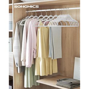 Produktbild für Kleiderbügel Songmics CRF020W02, aus Kunststoff
