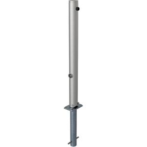 Produktbild für Absperrpfosten Schake 4272FUH, silber, aus Edelstahl