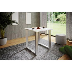 Produktbild für Esstisch VCM Xona U, 916840, weiß