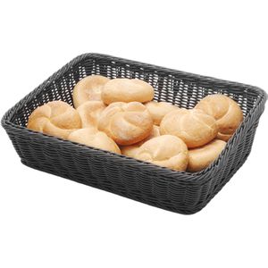 Produktbild für Brotkorb Hendi 426678, geflochten, aus Kunststoff